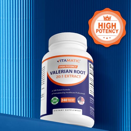 Valerian Root 20:1 Extract 250 mg, 240 Capsules - view 5