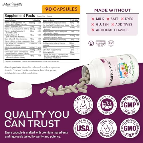 Women's Multivitamin with Probiotics & Biotin (90 Capsules) - view 5