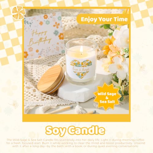 Birthday Gifts for Women,10PCS Self Care Gift Baskets for Women,Teen Girls - view 6