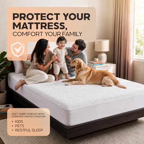 Beddora Waterproof Queen Size Mattress Protector fits Upto 17" Deep Pocket - view 5