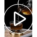 Lazy Kungfu Glass Tea Set Semi Automatic Drip Rotating with Infuser Glass Teapot Set - view 7