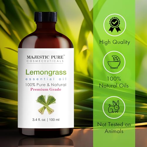 Lemongrass Essential Oil for Diffuser - 3.4 Fl Oz - view 4