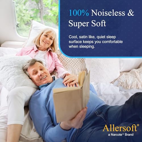 RV 6 Sided Zippered Mattress Protector with Secure Locking Zipper for Shorter 3-8 Depths| Creates a Natural Seal Around Your Mattress from Dust, Pet Dander, Pollen, Liquids & More| 24x72 - view 5