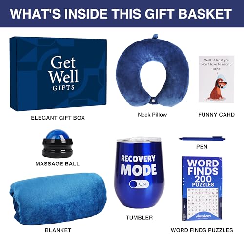 Get Well Soon Gift Basket for Men - Recovery & After Surgery - view 2