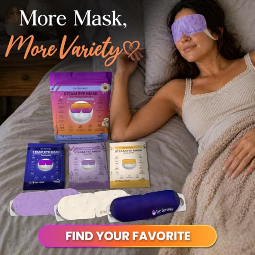 Eye Serenity Steam Eye Mask, Heated Eye Mask Fast Relief for Stye, Variety - view 4