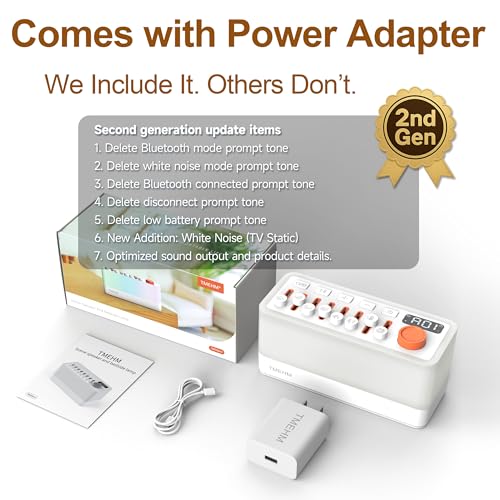 3-in-1 White Noise Machine for Sleep, Bluetooth Speaker, Night Light - view 2