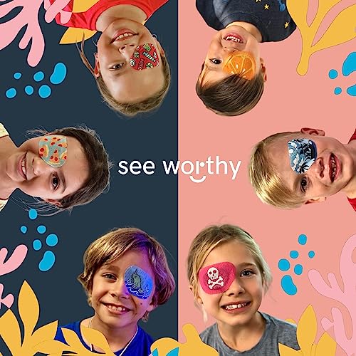 Eye Patches for Kids - 48 Adhesive Breathable Patches for Adults - Nature - view 6