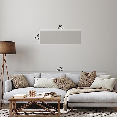 Acoustic Panels Canvas Wall Art Print, Office Dandelion 47x16 in - view 3