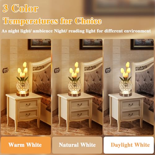 Birthday Gifts for Women Mothers Day Gifts/for Mom Tulip Table Lamp - view 4