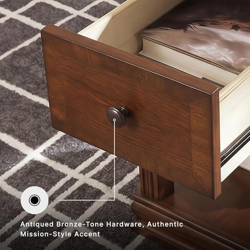 Breegin Narrow Chairside End Table - view 6