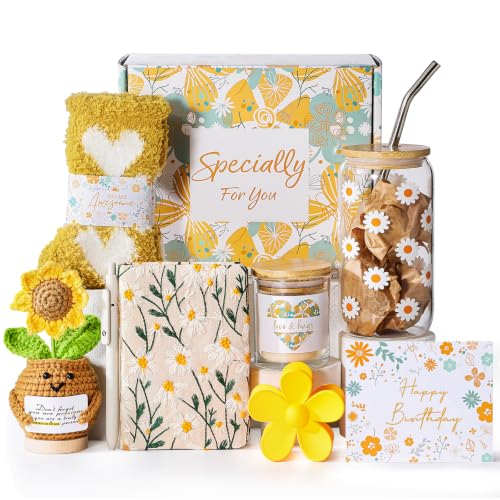Birthday Gifts for Women,10PCS Self Care Gift Baskets for Women,Teen Girls