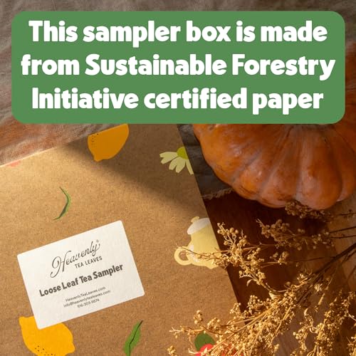 Organic Herbal Tea Sampler, 9 Loose Leaf Decaf Teas - view 5