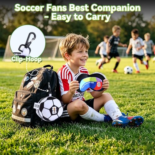 FIFA World Cup 2026 Travel Pillow with Eye Mask, Soccer Ball Neck Pillow - view 5