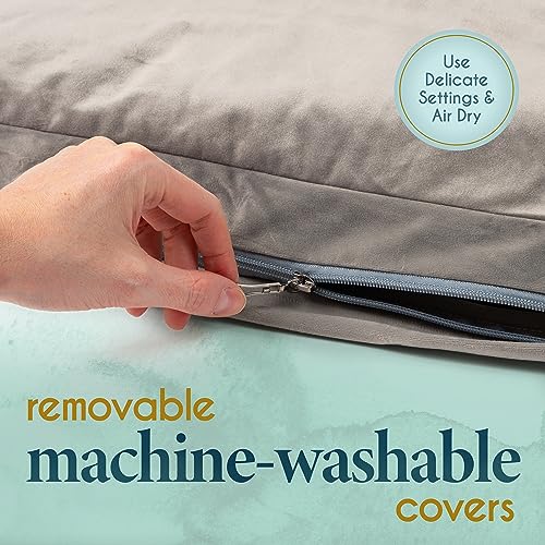 Meditation Cushion & Zabuton Meditation Mat Bundle- Premium Velvet Meditation Pillow for Women and Men,Washable Cover, Buckwheat Round Floor Pillow & 100% Cotton Square Floor Cushion - view 6