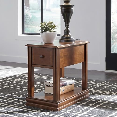 Breegin Narrow Chairside End Table - view 2
