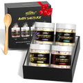 4PCS Epsom Bath Salts Gift Set for Women Relaxing Bath Soak Spa Gifts