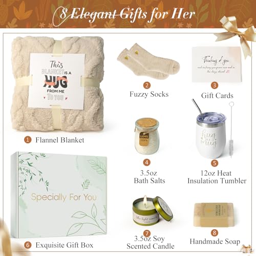 Sympathy Gift Baskets for Loss of Loved One, Bereavement Care Package for Women, Condolence Gift for Mom, Dad, Husband – Grief Support, Miscarriage Gifts for Mother, Sorry for Your Loss - view 2