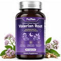 Valerian Root for Sleep Support Capsules Melatonin-Free Herbal Sleep