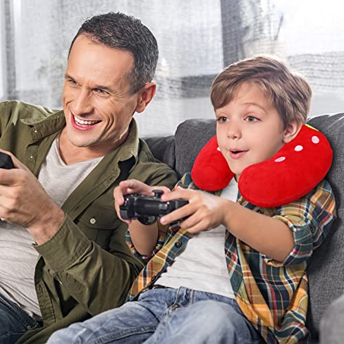4 Pcs Kids Travel Neck Pillow, Cute Animal U Shaped Head Support - view 6