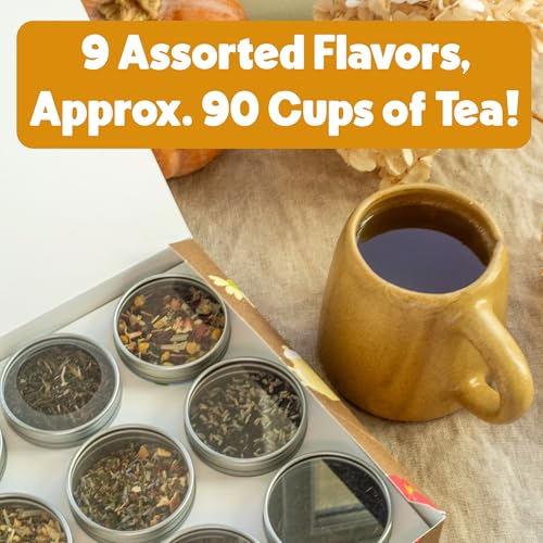 Organic Herbal Tea Sampler, 9 Loose Leaf Decaf Teas - view 4