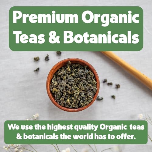 Organic Herbal Tea Sampler, 9 Loose Leaf Decaf Teas - view 6