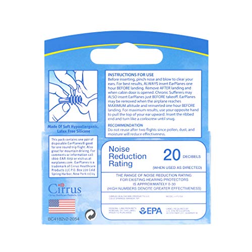Ear Plugs 1 Pair (Pack of 6) - view 2