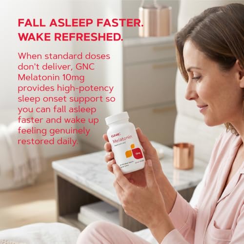 Melatonin 10mg, Sleep Aid, Supports Restful Sleep, 60 Servings - view 7