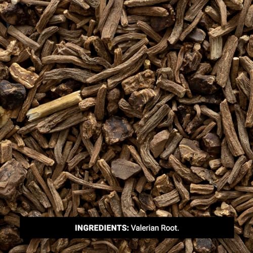 Cut & Sifted Valerian Root, Kosher - for Valerian Root Tea, DIY Supplement Capsules, Bedtime Formulas and Sleep Pillows | 16 Ounce (Pack of 1) - view 3