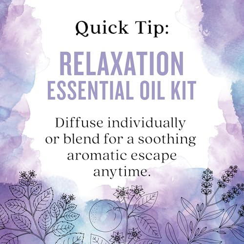 Essential Oil Relaxation Kit, 4-Pack, Lavender, Patchouli, Sweet Orange, Chill Pill - view 6