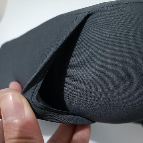 Travel Memory Foam Neck Pillow for Traveling, Travel Pillow for Airplanes for Adult (C-Black) - view 3