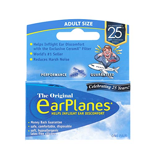 Ear Plugs 1 Pair (Pack of 6)