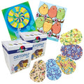 Boys Adhesive Eye Patches, 100 Patches + 2 posters, Medium 2-4 yr