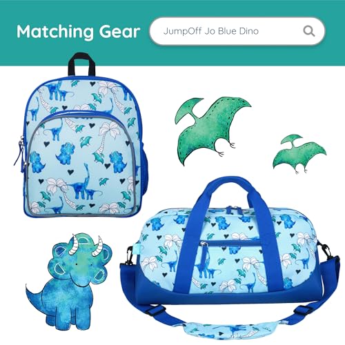 JumpOff Jo Insulated Lunch Box – Keeps Food Hot or Cold, BPA-Free with Mesh Pockets & Easy-Clean Lining – Ideal for School, Travel & Daycare - Blue Dino - view 6