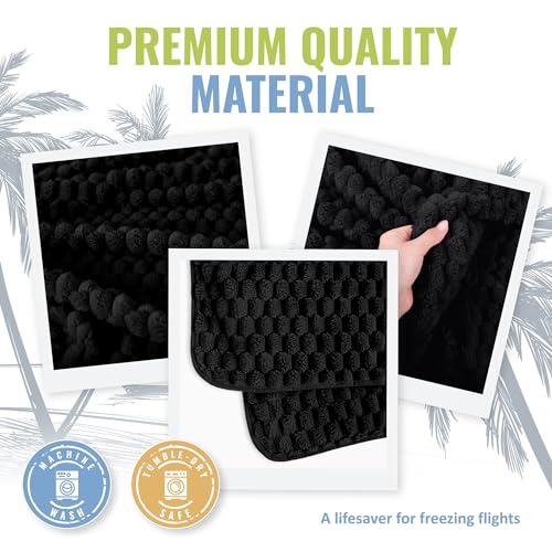 Packable Travel Blanket for Airplane, Car - Compact Office Blanket - Portable Pillow for Adults, Kids with Case, Luggage Sleeve, Backpack Clip - view 5