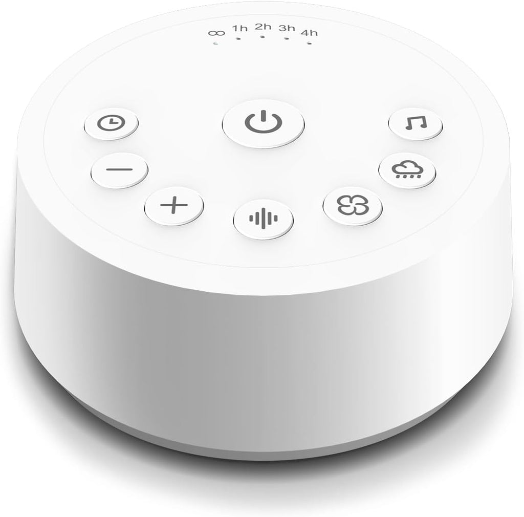 Sound Machines Sleep White Noise Machine with 25 Soothing Sounds 32 Volume Levels 5 Timers and 4 Sound Categories and Memory Function for Kids Adults and Home