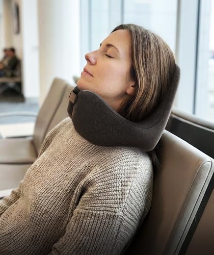 Upgraded Neck Pillow for Airplanes – Memory Foam Travel Headrest for Flying – Portable Multi-Position Travel Pillows with 360°Support – Long Flight Essentials for Sleep & Home Use - view 7