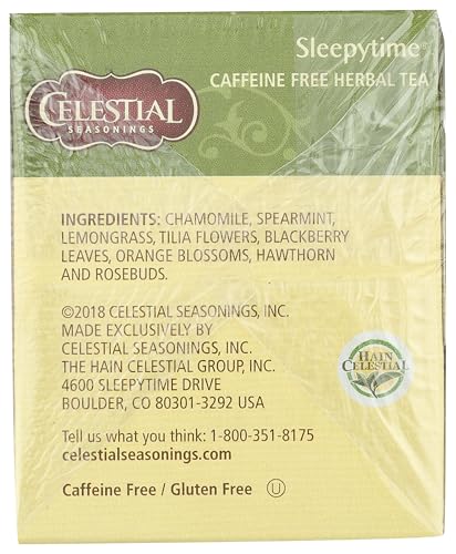 Herbal Tea, Sleepytime, 20 Count - view 2