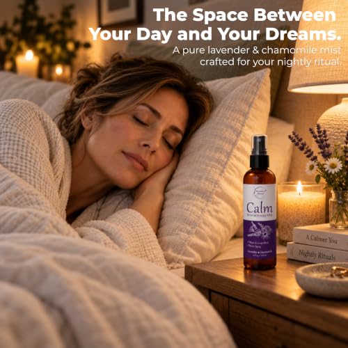 Calm Aromatherapy Mist | Lavender Pillow Spray 4oz - view 2