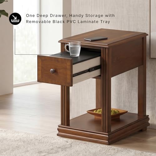 Breegin Narrow Chairside End Table - view 4