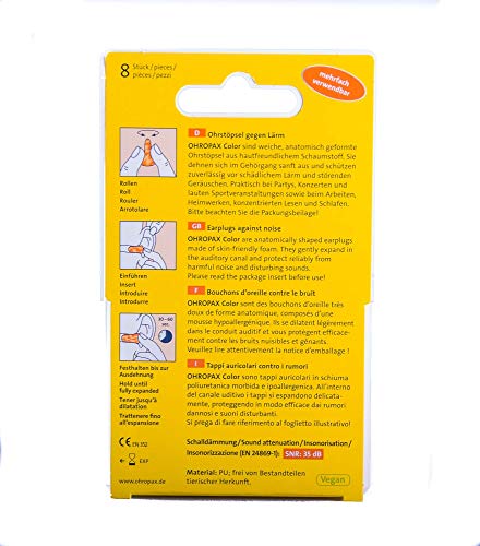 Color Foam Ear Plugs (8 Ear Plugs) - view 3