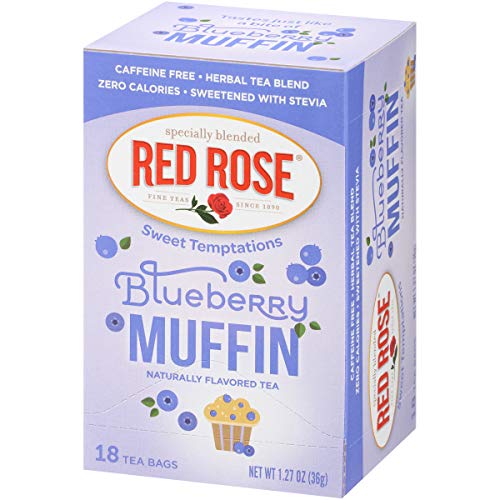 Sweet Temptations Blueberry Muffin Dessert Herbal Tea, 6 Pack - view 6