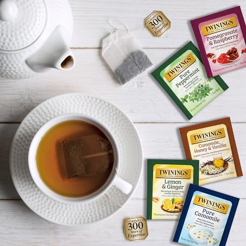 Assorted Herbal, Naturally Caffeine-Free Tea Bag Sampler, 40 Count - view 2