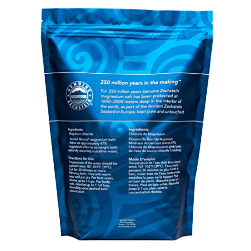 Magnesium Bath Flakes, Epsom Salt Alternative, 8lb - view 6