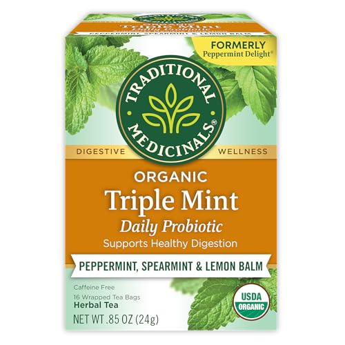 Organic Triple Mint, 16 Tea Bags