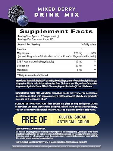 Calm Sleep Melatonin | with Ashwagandha, L-Theanine & GABA - view 2