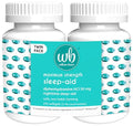 Sleep Aid | Maximum Strength Diphenhydramine HCl 50 mg | Non-Habit Forming | Twin Pack -192 Total Softgels for Restful Sleep