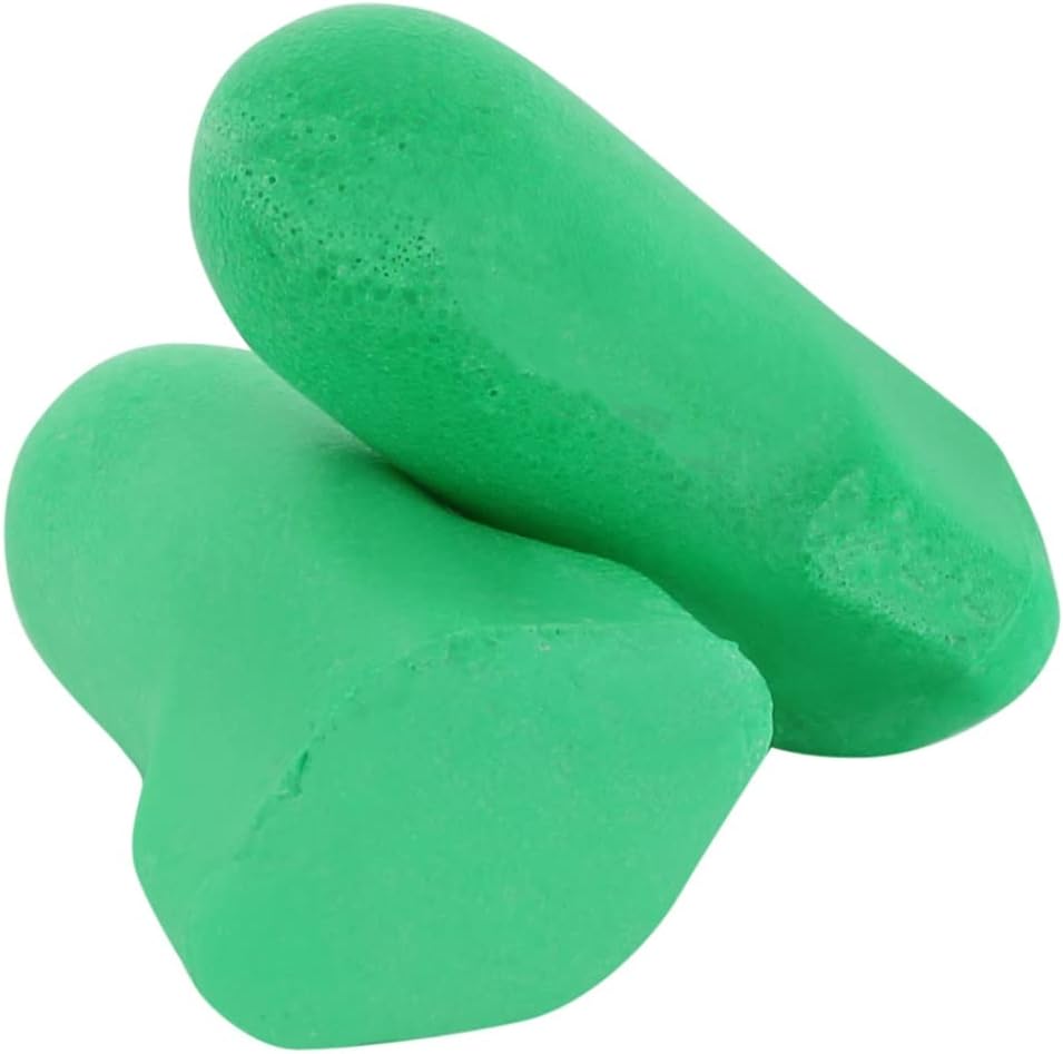 By Honeywell Maximum Lite Low Pressure Disposable Foam Earplugs, 200-Pairs (LPF-1), Green