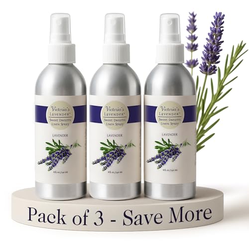 Linen Spray - Aromatherapy Pillow Mist, 3 Pack, 8oz