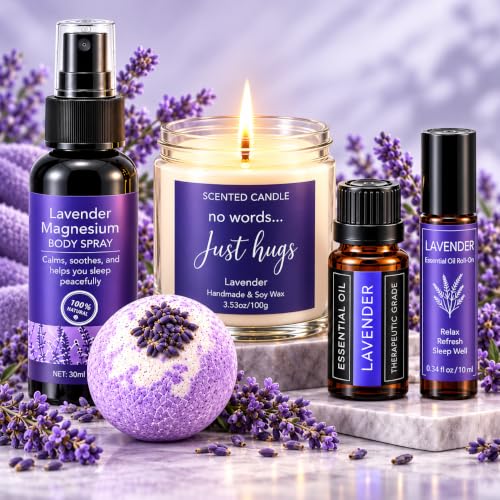 Womens Gifts for Birthday Relaxation Gifts for Women Self Care SPA Sets