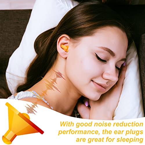 48 Pairs Ear Plugs Bulk Silicone Waterproof Reusable, Bright Colors - view 5